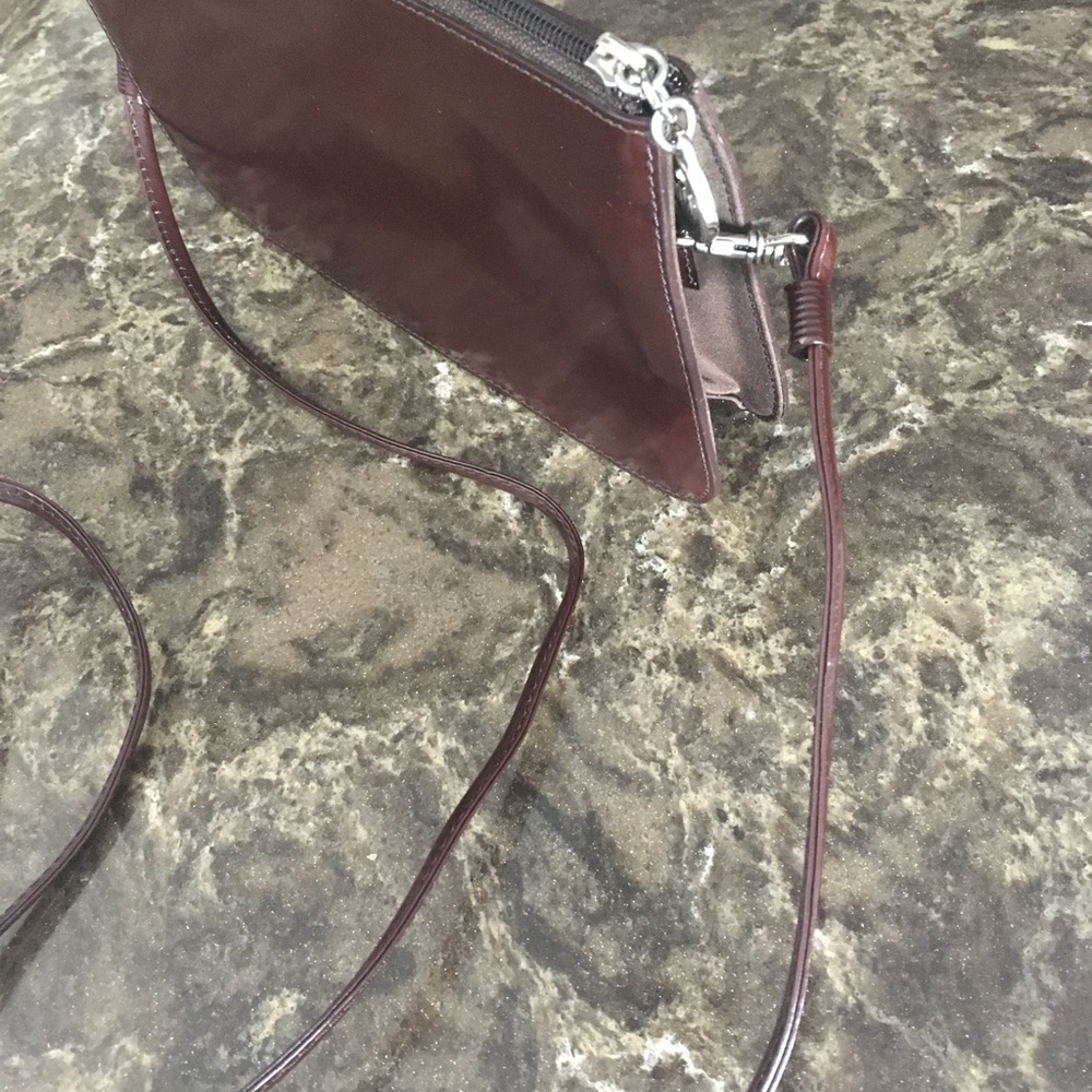 Nine West Deep Burgundy Crossbody Bag